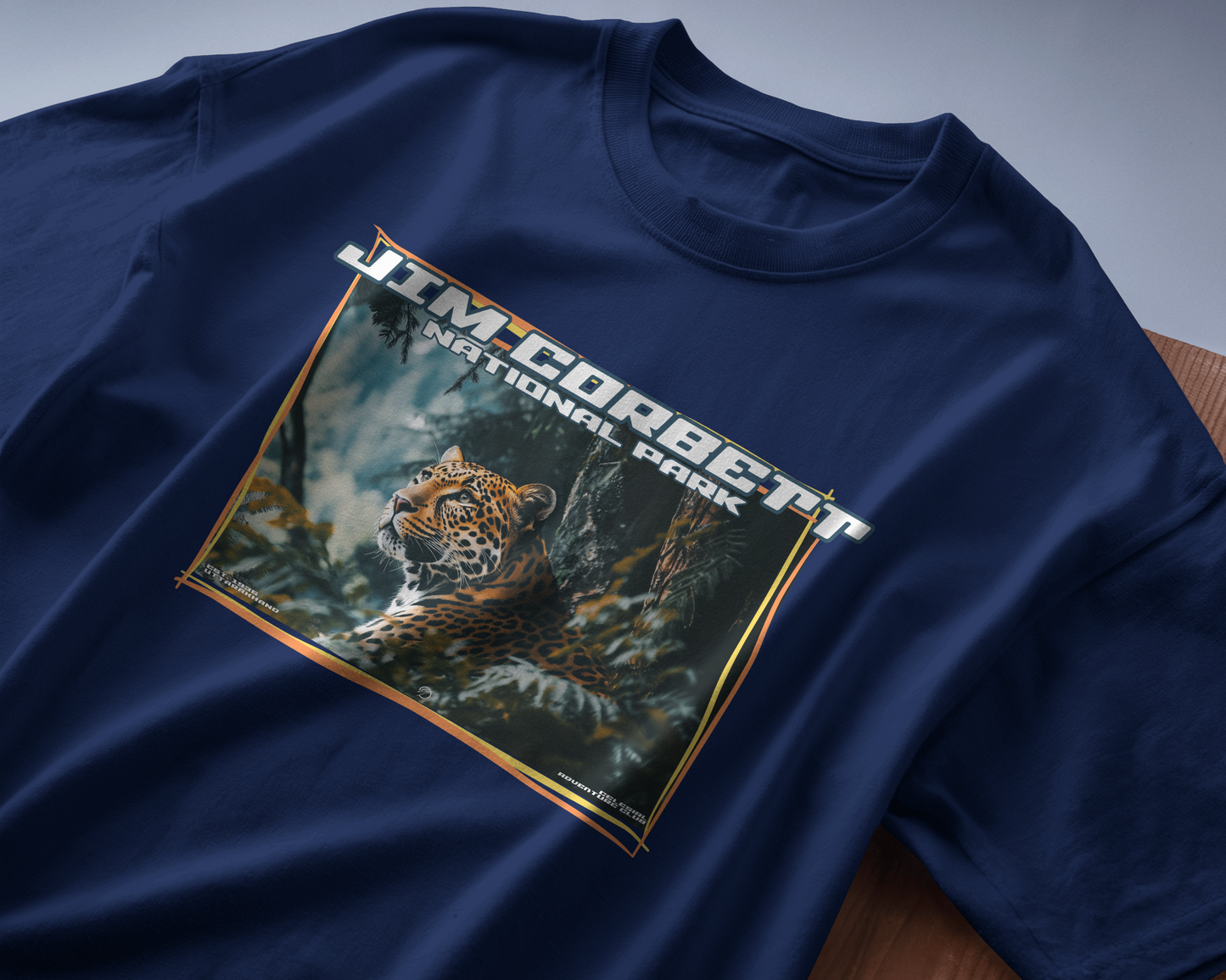 JIM CORBETT UNISEX TERRY COTTON OVERSIZED TSHIRT
