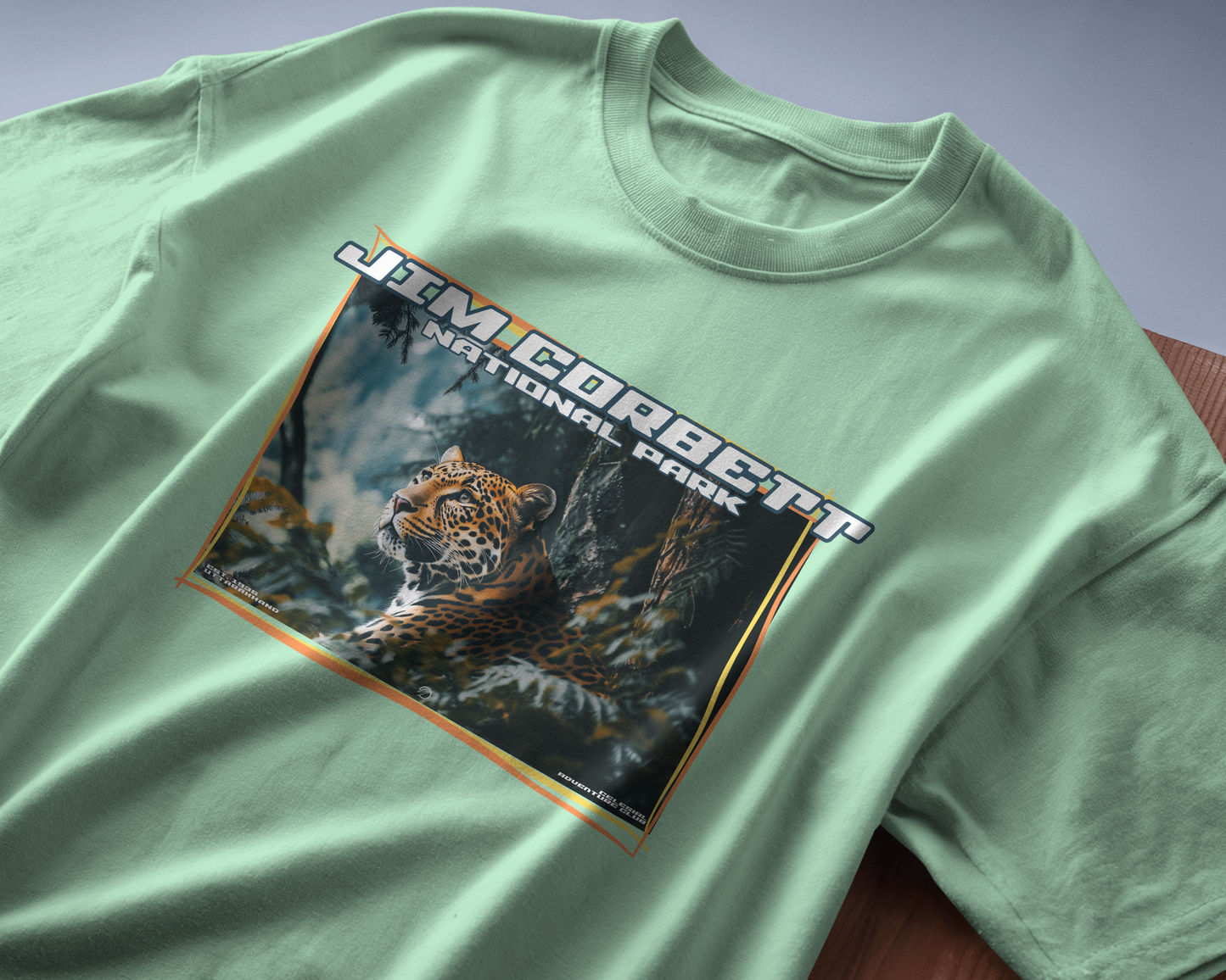 JIM CORBETT UNISEX TERRY COTTON OVERSIZED TSHIRT